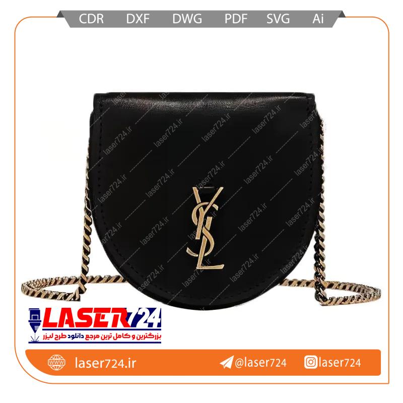 تصویر طرح کیف شب چرم #1